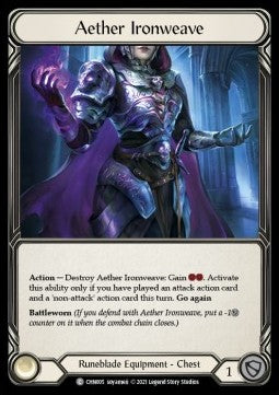 Aether Ironweave [CHN005] (Monarch - Chane Blitz Deck) Regular
