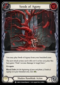 Seeds of Agony (Yellow) [CHN016] (Monarch - Chane Blitz Deck) Regular