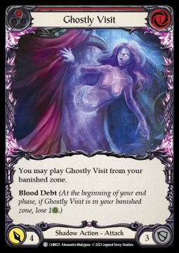 Ghostly Visit (Red) [CHN021] (Monarch - Chane Blitz Deck) Regular