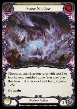 Spew Shadow (Yellow) [CHN024] (Monarch - Chane Blitz Deck) Regular