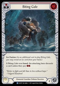 Biting Gale (Red) [ELE007] (Tales of Aria - First) Regular