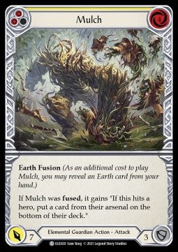 Mulch (Yellow) [ELE020] (Tales of Aria - First) Rainbow Foil