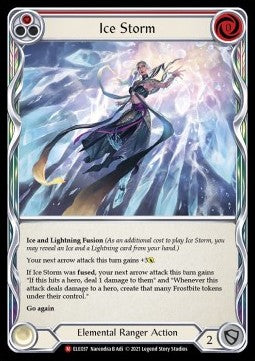 Ice Storm [ELE037] (Tales of Aria - First) Rainbow Foil