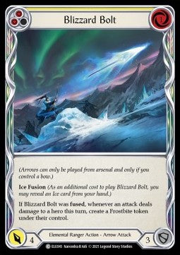 Blizzard Bolt (Yellow) [ELE045] (Tales of Aria - First) Rainbow Foil