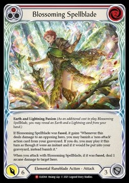 Blossoming Spellblade [ELE064] (Tales of Aria - First) Rainbow Foil