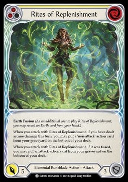 Rites of Replenishment (Yellow) [ELE080] (Tales of Aria - First) Regular