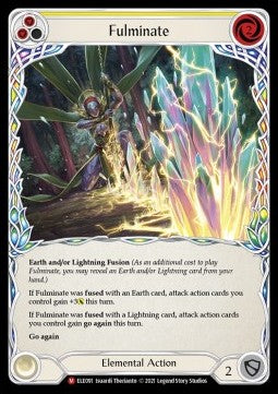 Fulminate [ELE091] (Tales of Aria - First) Rainbow Foil