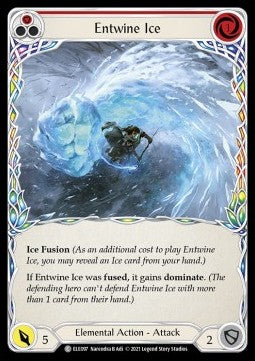 Entwine Ice (Red) [ELE097] (Tales of Aria - First) Rainbow Foil