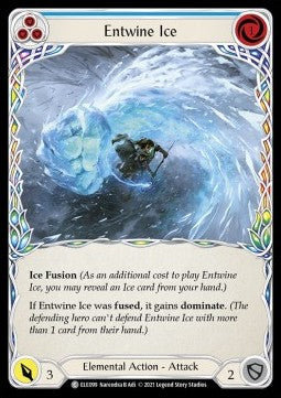 Entwine Ice (Blue) [ELE099] (Tales of Aria - First) Rainbow Foil