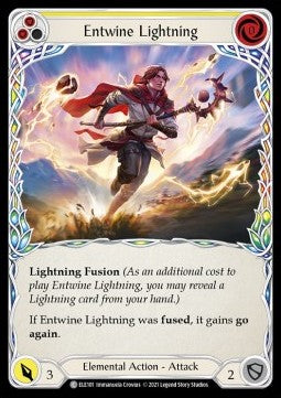 Entwine Lightning (Yellow) [ELE101] (Tales of Aria - First) Regular