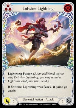 Entwine Lightning (Blue) [ELE102] (Tales of Aria - First) Rainbow Foil