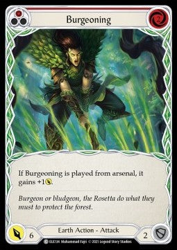 Burgeoning (Red) [ELE134] (Tales of Aria - First) Regular