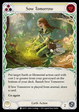Sow Tomorrow (Yellow) [ELE141] (Tales of Aria - First) Regular