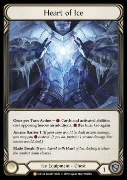 Heart of Ice [ELE144] (Tales of Aria - First) Cold Foil