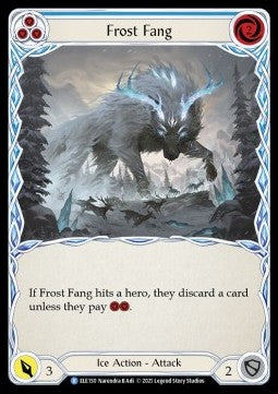 Frost Fang (Blue) [ELE150] (Tales of Aria - First) Rainbow Foil