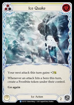 Ice Quake (Yellow) [ELE152] (Tales of Aria - First) Regular