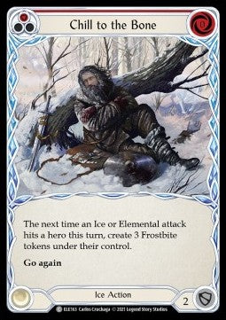 Chill to the Bone (Red) [ELE163] (Tales of Aria - First) Regular