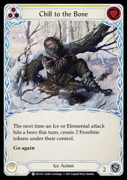 Chill to the Bone (Yellow) [ELE164] (Tales of Aria - First) Regular