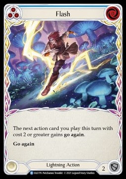 Flash (Blue) [ELE179] (Tales of Aria - First) Regular