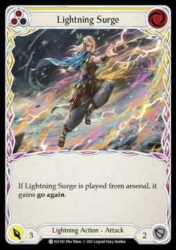 Lightning Surge (Yellow) [ELE190] (Tales of Aria - First) Regular