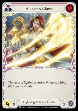 Heaven's Claws (Red) [ELE192] (Tales of Aria - First) Regular