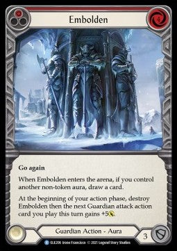 Embolden (Red) [ELE206] (Tales of Aria - First) Rainbow Foil