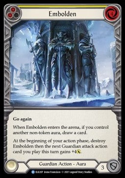 Embolden (Yellow) [ELE207] (Tales of Aria - First) Rainbow Foil