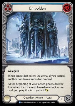 Embolden (Blue) [ELE208] (Tales of Aria - First) Rainbow Foil