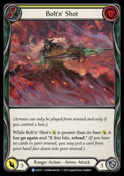 Bolt'n' Shot (Yellow) [ELE217] (Tales of Aria - First) Rainbow Foil