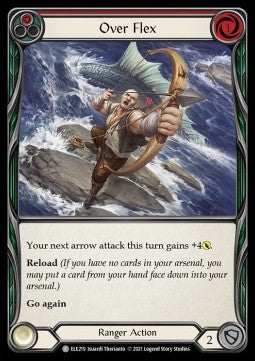 Over Flex (Red) [ELE219] (Tales of Aria - First) Rainbow Foil