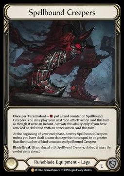 Spellbound Creepers [ELE224] (Tales of Aria - First) Cold Foil