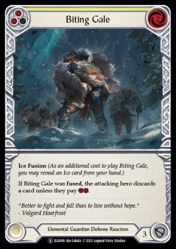 Biting Gale (Yellow) [ELE008] (Tales of Aria - Unlimited) Regular
