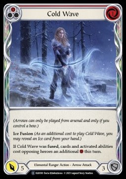 Cold Wave (Red) [ELE038] (Tales of Aria - Unlimited) Regular