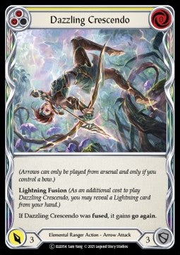 Dazzling Crescendo (Yellow) [ELE054] (Tales of Aria - Unlimited) Regular