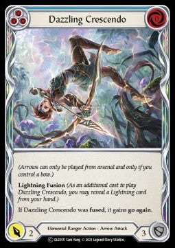 Dazzling Crescendo (Blue) [ELE055] (Tales of Aria - Unlimited) Rainbow Foil