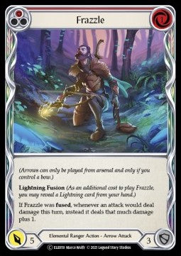 Frazzle (Red) [ELE059] (Tales of Aria - Unlimited) Rainbow Foil