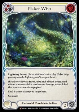 Flicker Wisp [ELE065] (Tales of Aria - Unlimited) Rainbow Foil