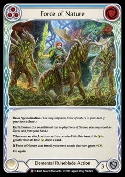 Force of Nature [ELE066] (Tales of Aria - Unlimited) Rainbow Foil