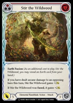 Stir the Wildwood (Red) [ELE082] (Tales of Aria - Unlimited) Rainbow Foil