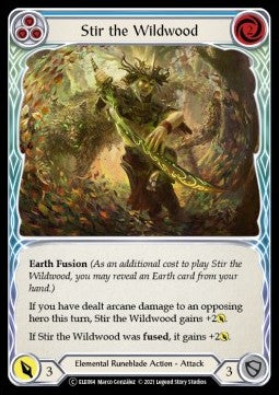 Stir the Wildwood (Blue) [ELE084] (Tales of Aria - Unlimited) Regular