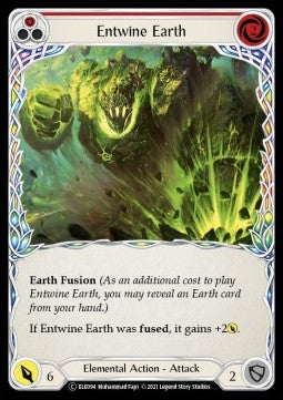 Entwine Earth (Red) [ELE094] (Tales of Aria - Unlimited) Rainbow Foil