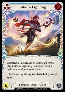Entwine Lightning (Blue) [ELE102] (Tales of Aria - Unlimited) Regular