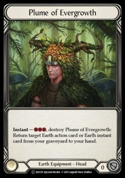 Plume of Evergrowth [ELE116] (Tales of Aria - Unlimited) Rainbow Foil
