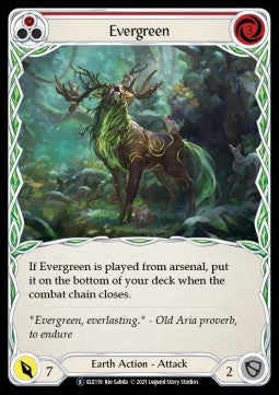Evergreen (Red) [ELE119] (Tales of Aria - Unlimited) Regular