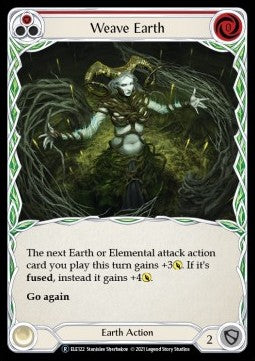 Weave Earth (Red) [ELE122] (Tales of Aria - Unlimited) Regular