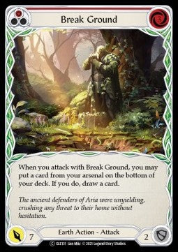 Break Ground (Red) [ELE131] (Tales of Aria - Unlimited) Regular