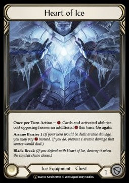 Heart of Ice [ELE144] (Tales of Aria - Unlimited) Rainbow Foil