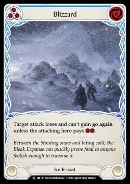 Blizzard [ELE147] (Tales of Aria - Unlimited) Rainbow Foil