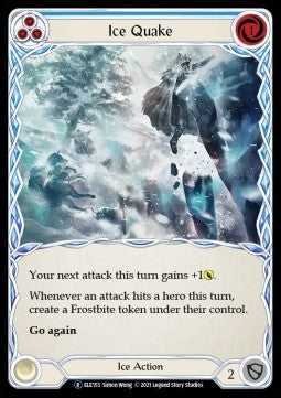 Ice Quake (Blue) [ELE153] (Tales of Aria - Unlimited) Regular