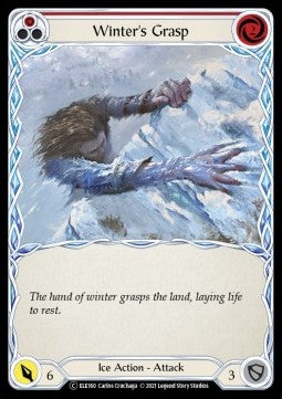 Winter's Grasp (Red) [ELE160] (Tales of Aria - Unlimited) Regular